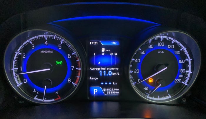 2017 Maruti Baleno ALPHA CVT PETROL 1.2, Petrol, Automatic, 59,999 km, Odometer Image