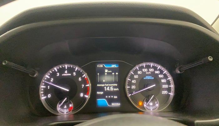 2023 Maruti BREZZA ZXI + SMART HYBRID, Petrol, Manual, 96,244 km, Odometer Image