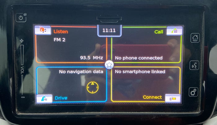 2018 Maruti Baleno ALPHA 1.2 K12, Petrol, Manual, 17,681 km, Infotainment System