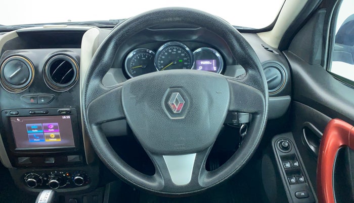 2017 Renault Duster RXS CVT 106 PS, CNG, Automatic, 95,188 km, Steering Wheel Close Up