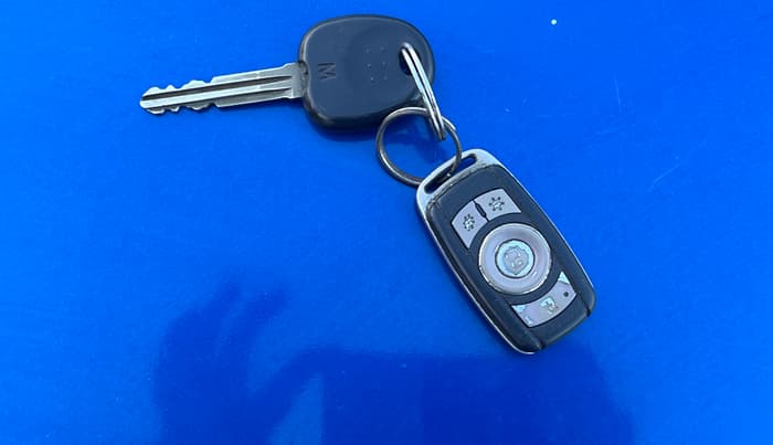 2015 Hyundai Eon D-LITE+, Petrol, Manual, 75,253 km, Key Close Up