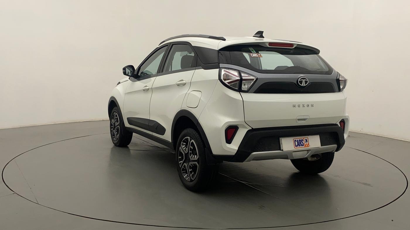 2021 Tata NEXON XZ PETROL, Petrol, Manual, 13,342 km, Left Back Diagonal