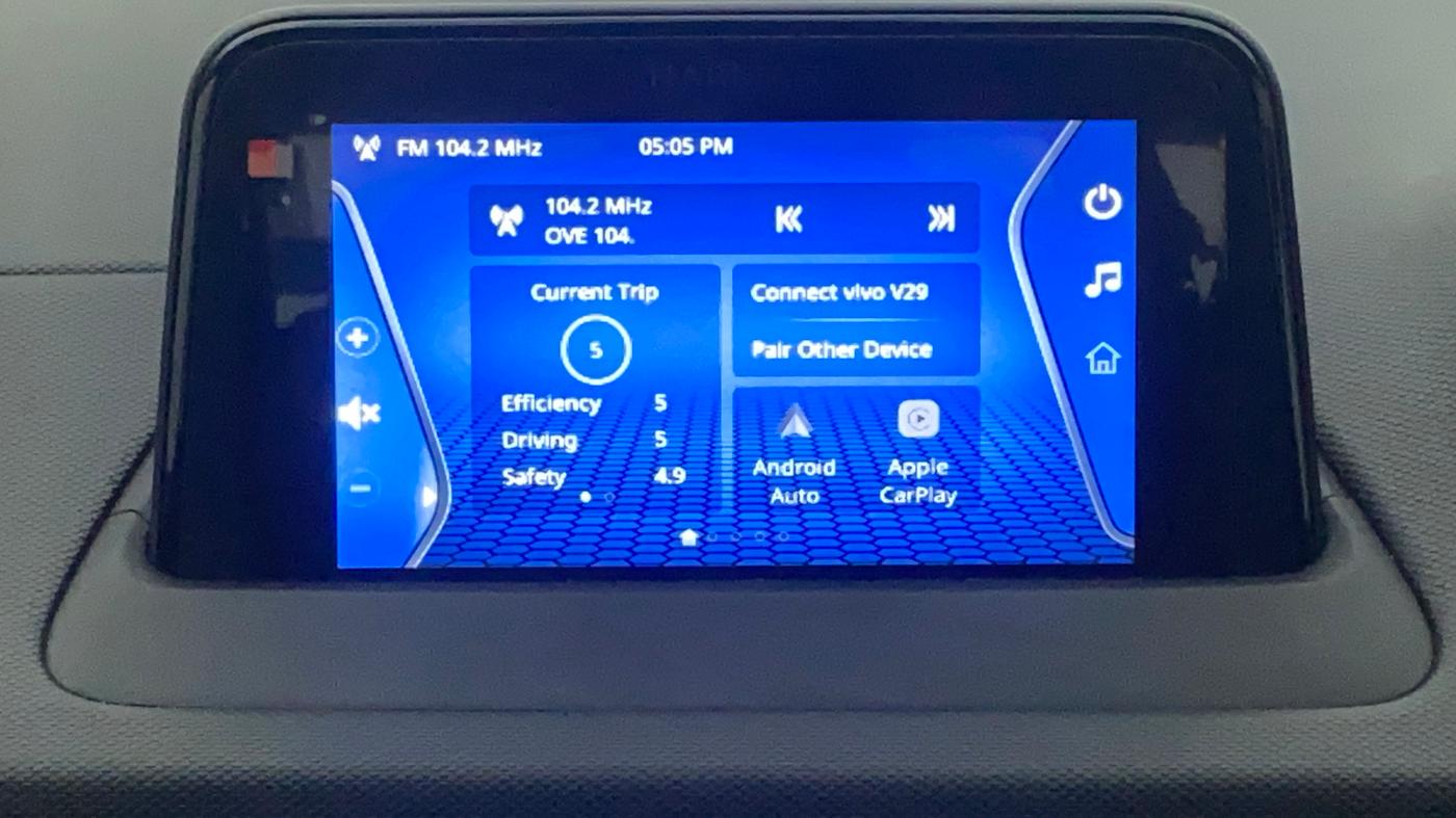 2021 Tata NEXON XZ PETROL, Petrol, Manual, 13,342 km, Infotainment System