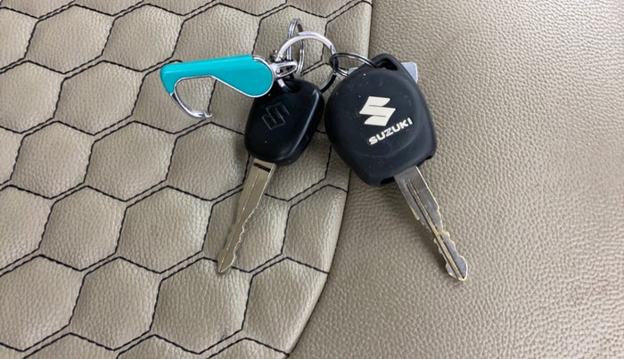 2017 Maruti Celerio ZXI, Petrol, Manual, 83,562 km, Key Close Up