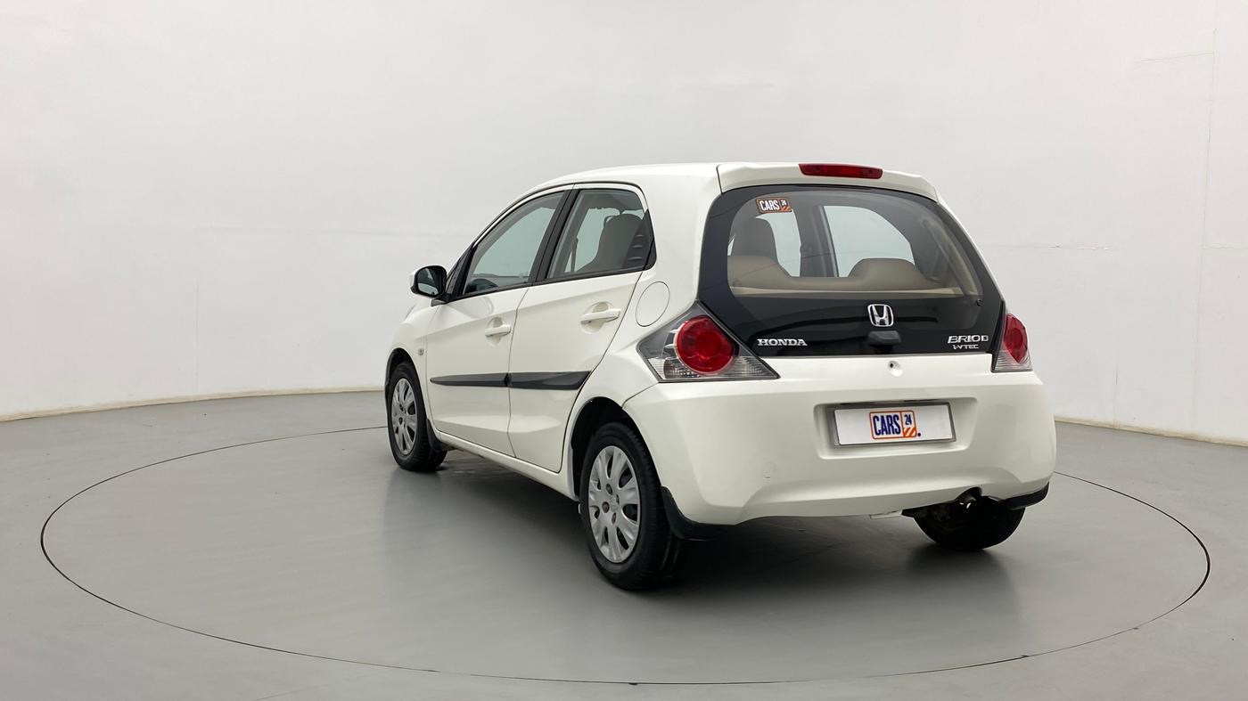 2012 Honda Brio S(O) MT, Petrol, Manual, 94,943 km, Left Back Diagonal