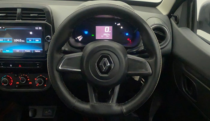 2020 Renault Kwid RXT 1.0 (O), Petrol, Manual, 28,686 km, Steering Wheel Close Up