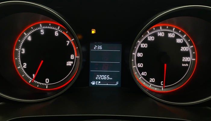 2021 Maruti Swift VXI, Petrol, Manual, 22,064 km, Odometer Image