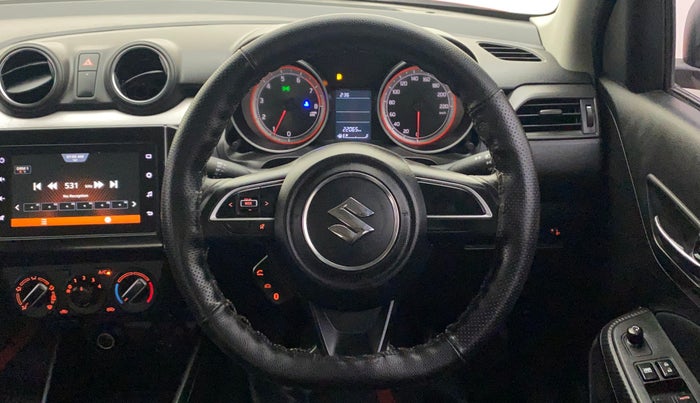 2021 Maruti Swift VXI, Petrol, Manual, 22,064 km, Steering Wheel Close Up