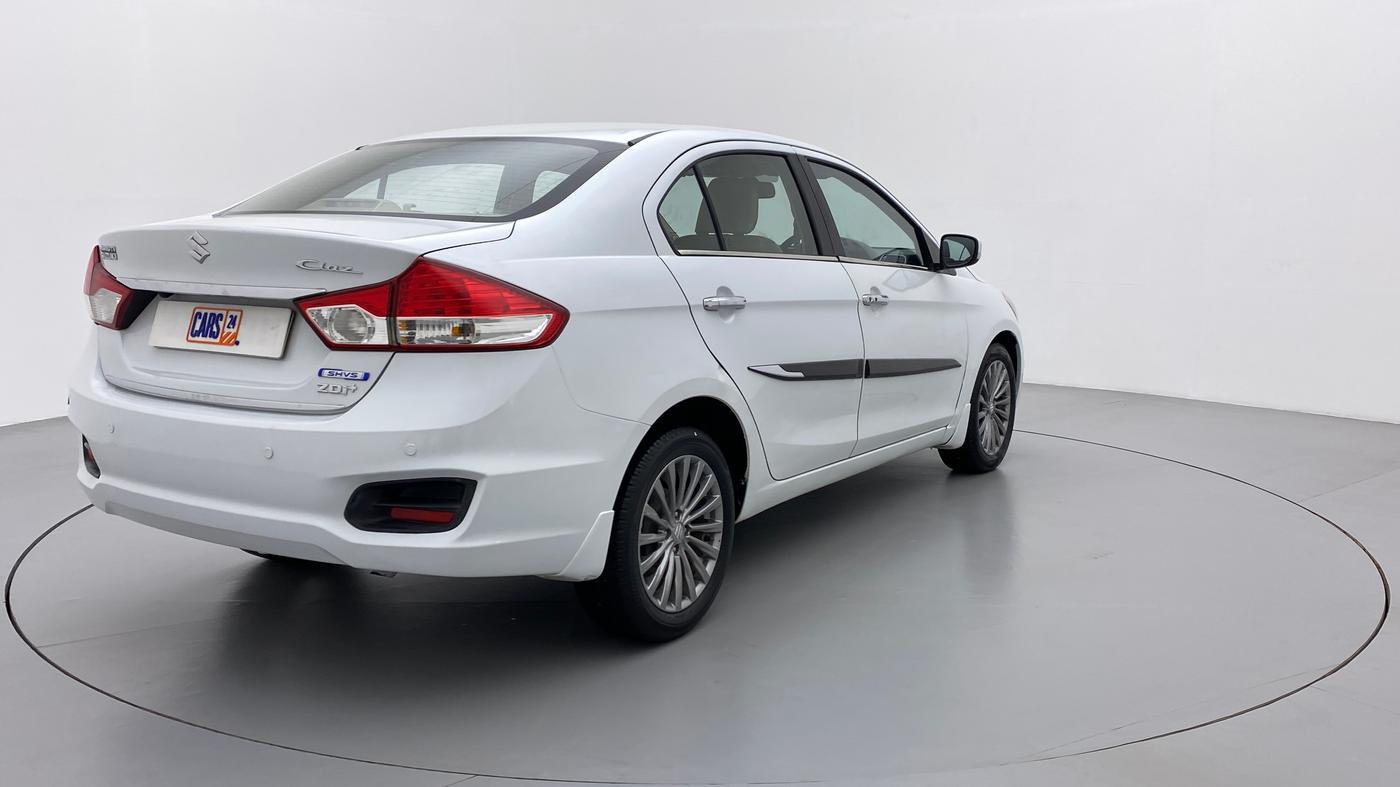 2016 Maruti Ciaz ZDI+ SHVS, Diesel, Manual, 81,311 km, Right Back Diagonal