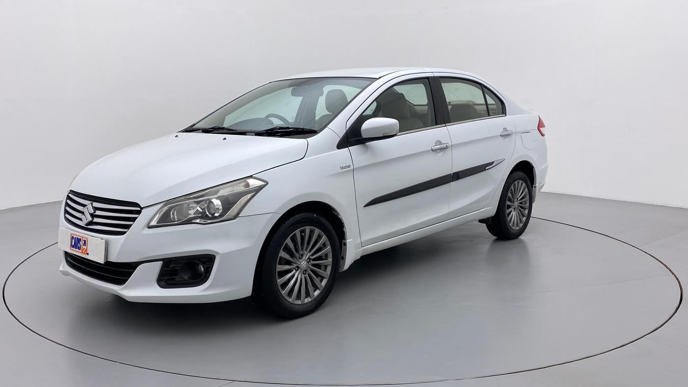 2016 Maruti Ciaz ZDI+ SHVS, Diesel, Manual, 81,311 km, Left Front Diagonal