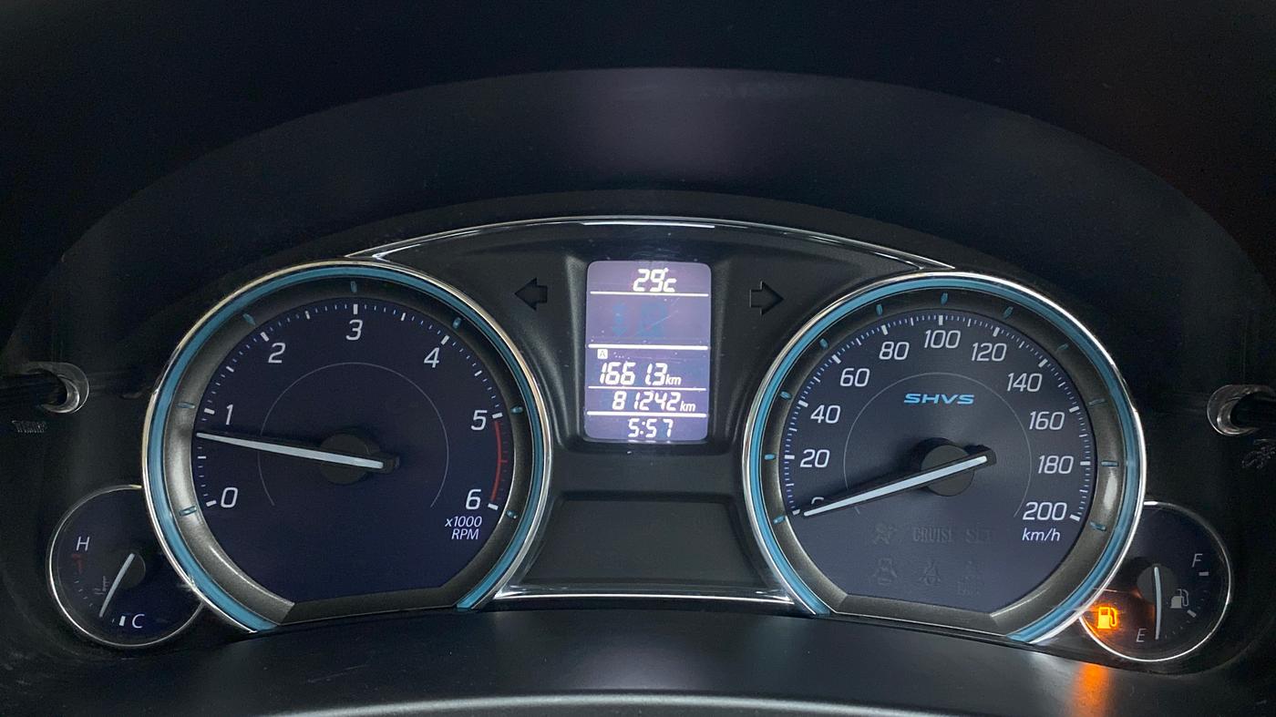 2016 Maruti Ciaz ZDI+ SHVS, Diesel, Manual, 81,311 km, Odometer Image