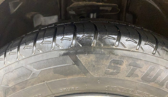 2017 Tata TIGOR XZ (O) PETROL, Petrol, Manual, 1,34,427 km, Left Front Tyre Tread