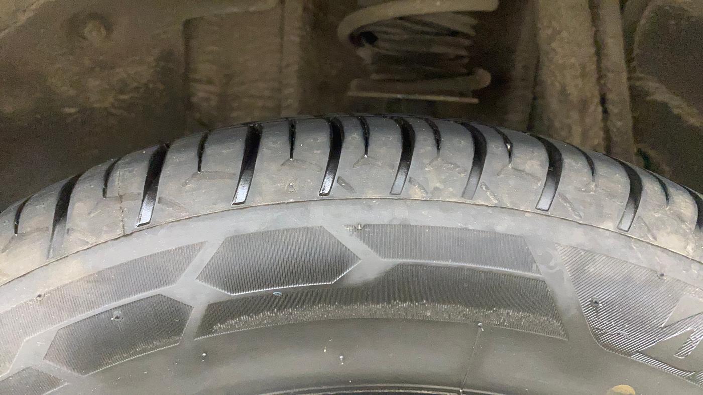 2017 Tata TIGOR XZ (O) PETROL, Petrol, Manual, 1,34,483 km, Left Rear Tyre Tread