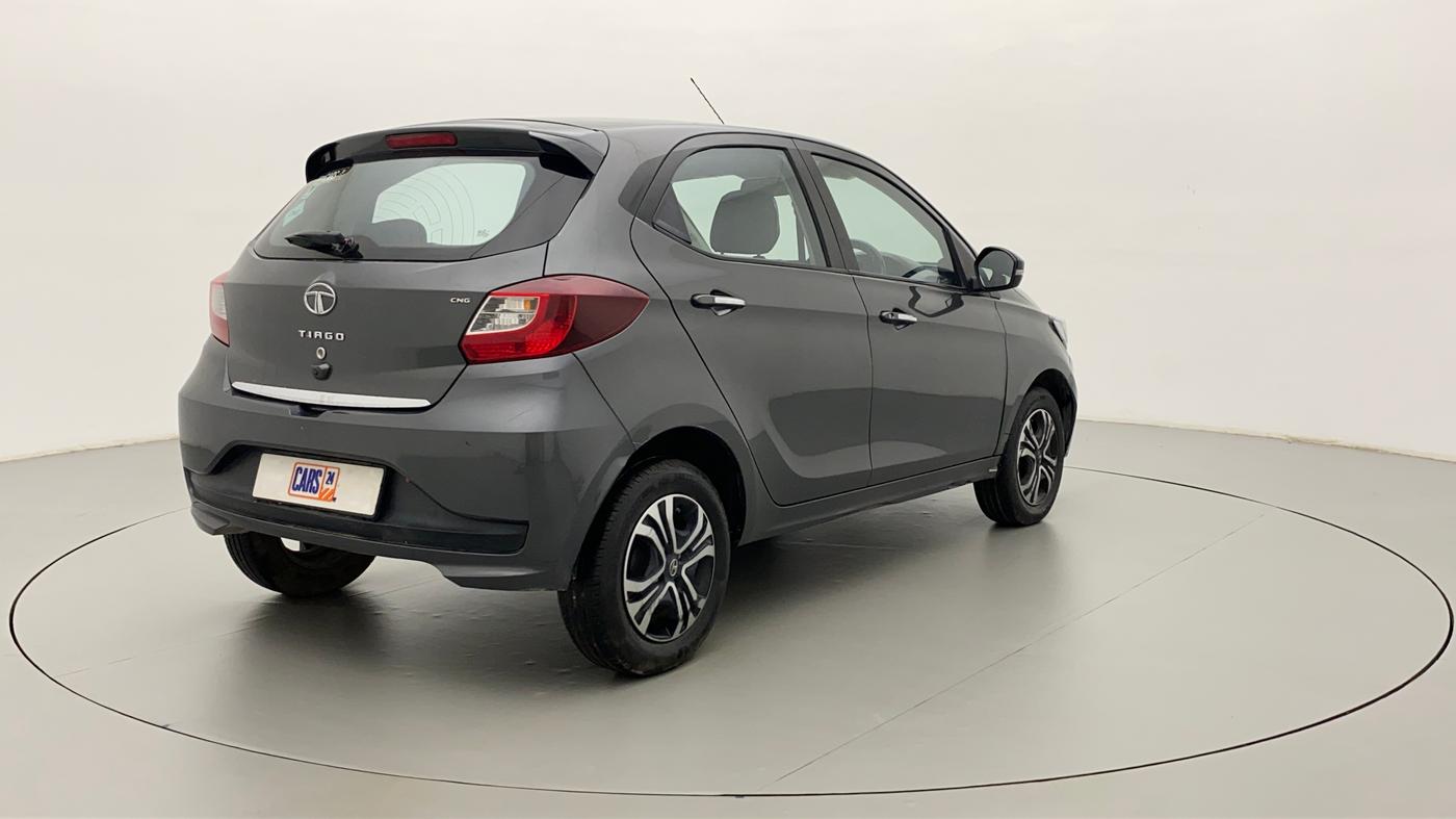 2022 Tata Tiago XZ PLUS CNG, CNG, Manual, 37,714 km, Right Back Diagonal