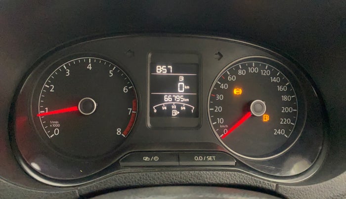 2016 Volkswagen Ameo HIGHLINE1.2L, Petrol, Manual, 66,761 km, Odometer Image