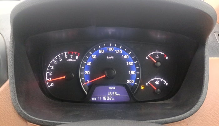 2019 Hyundai Xcent SX 1.2, CNG, Manual, 1,11,588 km, Odometer Image