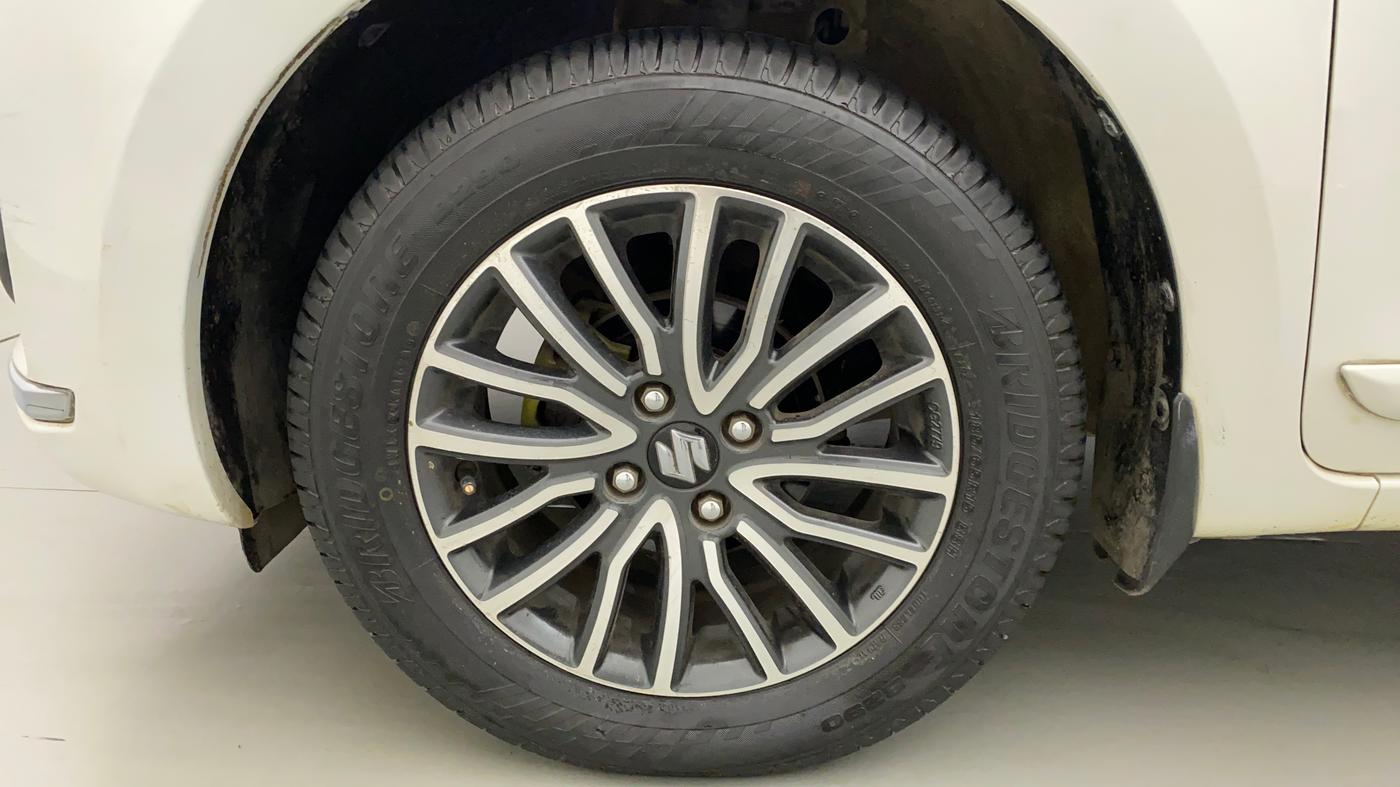 2017 Maruti Dzire ZDI PLUS AMT, Diesel, Automatic, 66,825 km, Left Front Wheel