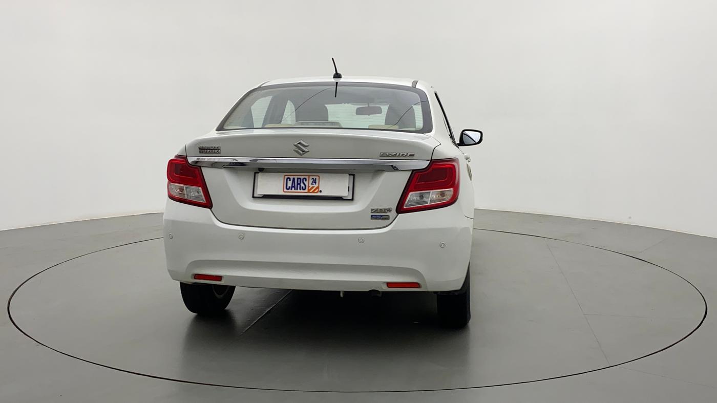 2017 Maruti Dzire ZDI PLUS AMT, Diesel, Automatic, 66,825 km, Back/Rear