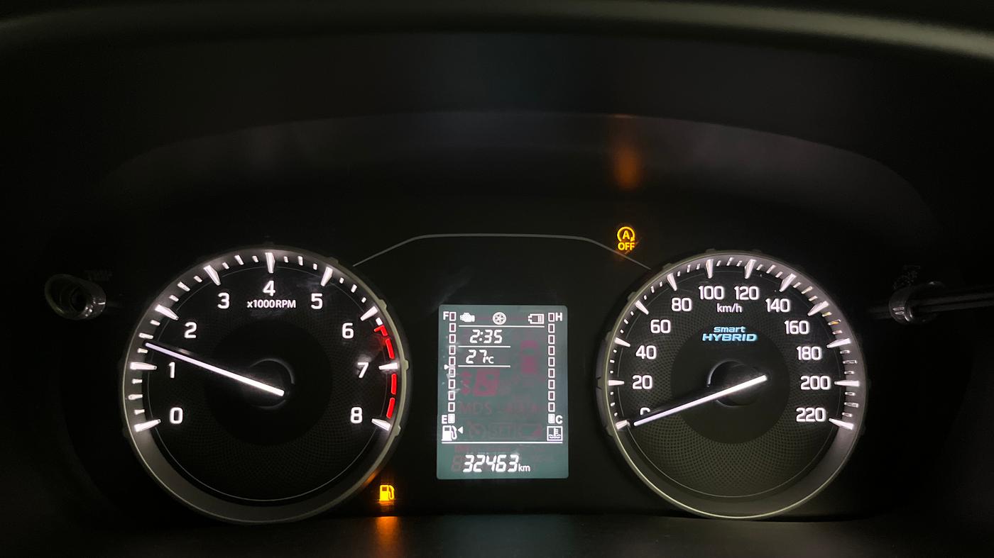 2022 Maruti BREZZA VXI SMART HYBRID, Petrol, Manual, 32,445 km, Odometer Image