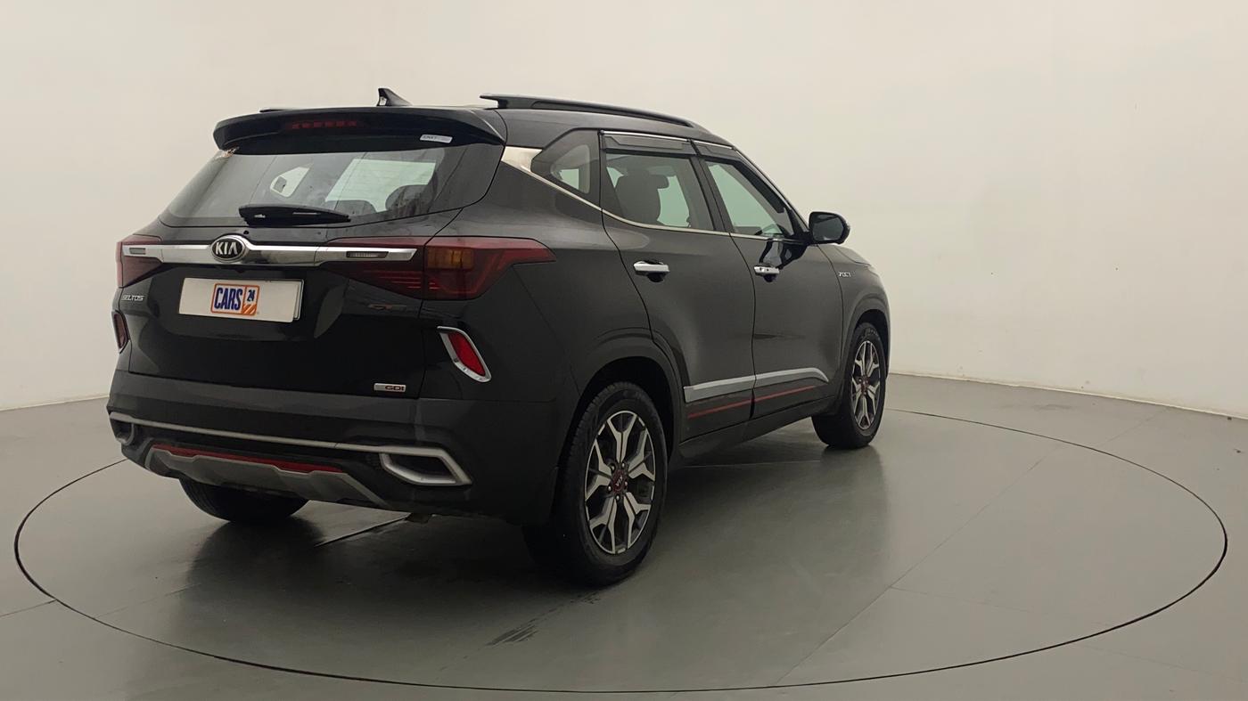 2021 KIA SELTOS GTX PLUS DCT 1.4 PETROL, Petrol, Automatic, 33,728 km, Right Back Diagonal