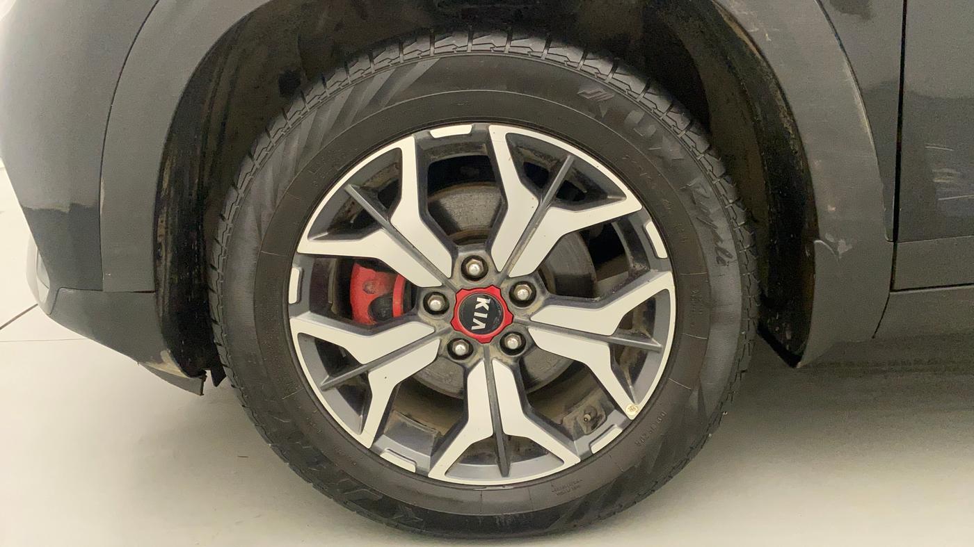 2021 KIA SELTOS GTX PLUS DCT 1.4 PETROL, Petrol, Automatic, 33,728 km, Left Front Wheel