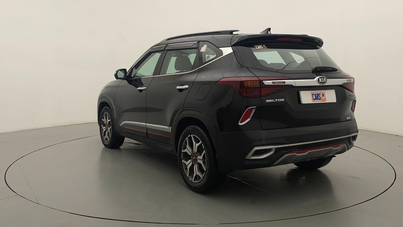 2021 KIA SELTOS GTX PLUS DCT 1.4 PETROL, Petrol, Automatic, 33,728 km, Left Back Diagonal