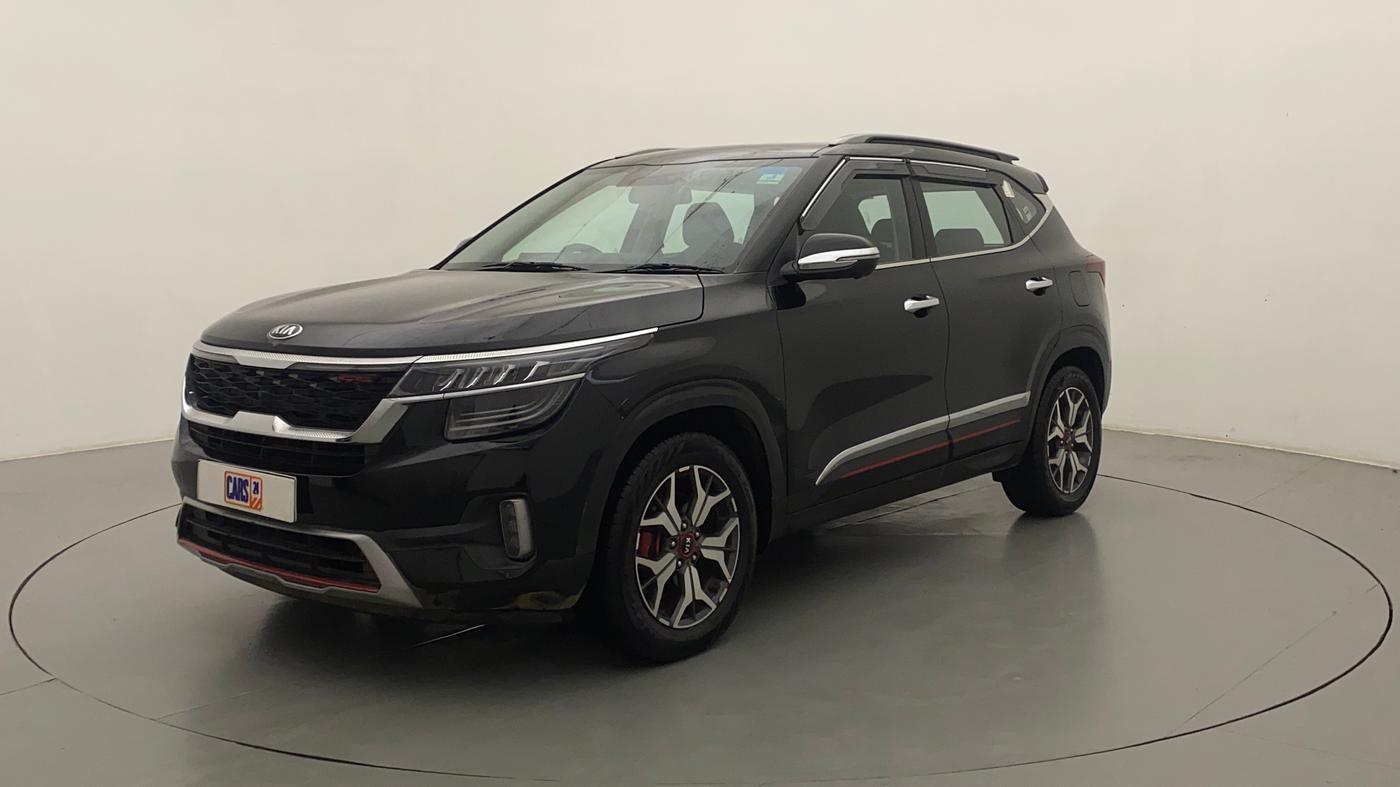 2021 KIA SELTOS GTX PLUS DCT 1.4 PETROL, Petrol, Automatic, 33,728 km, Left Front Diagonal
