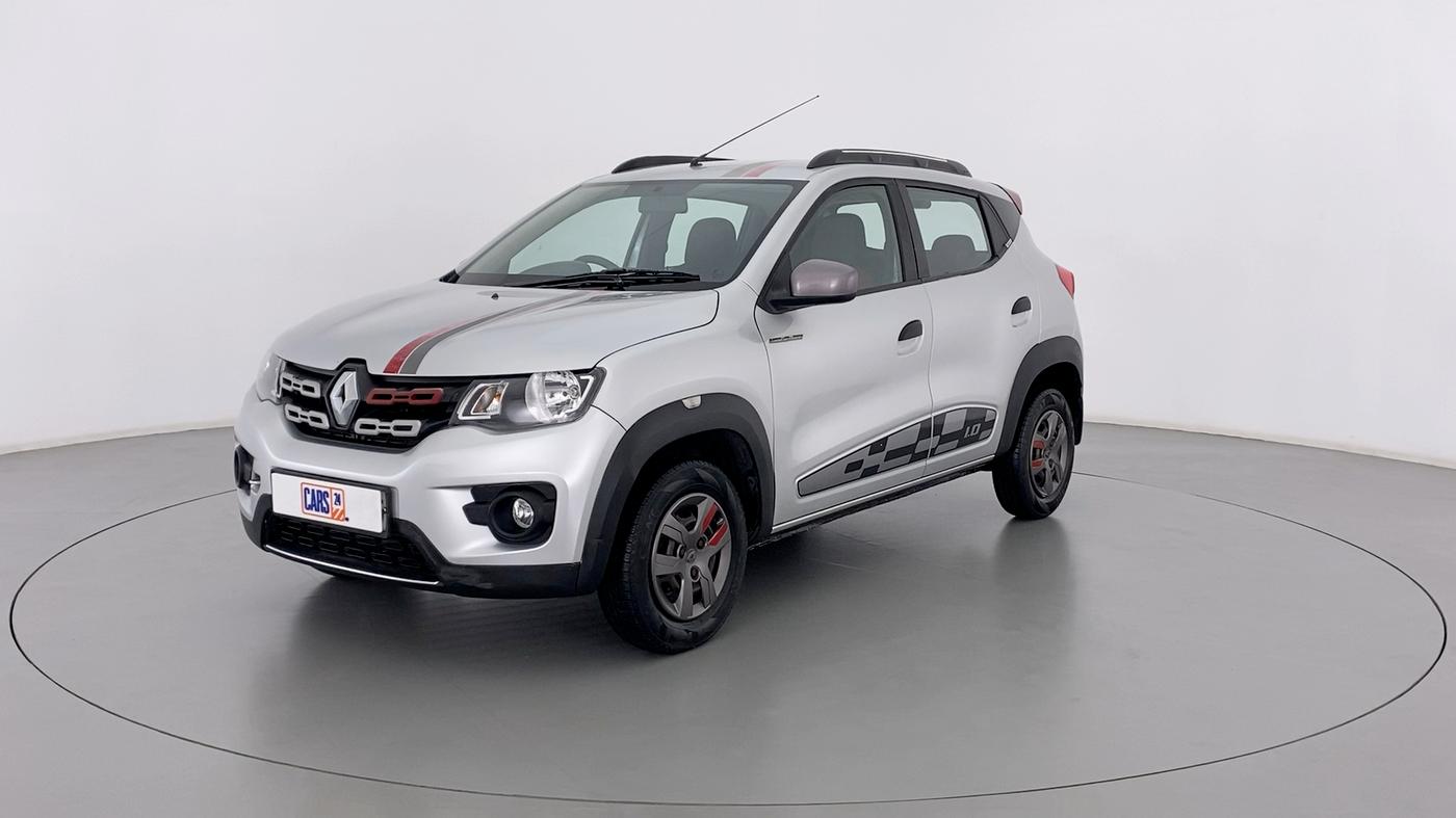 2017 Renault Kwid RXT 1.0 EASY-R AT OPTION, Petrol, Automatic, 40,219 km, Left Front Diagonal