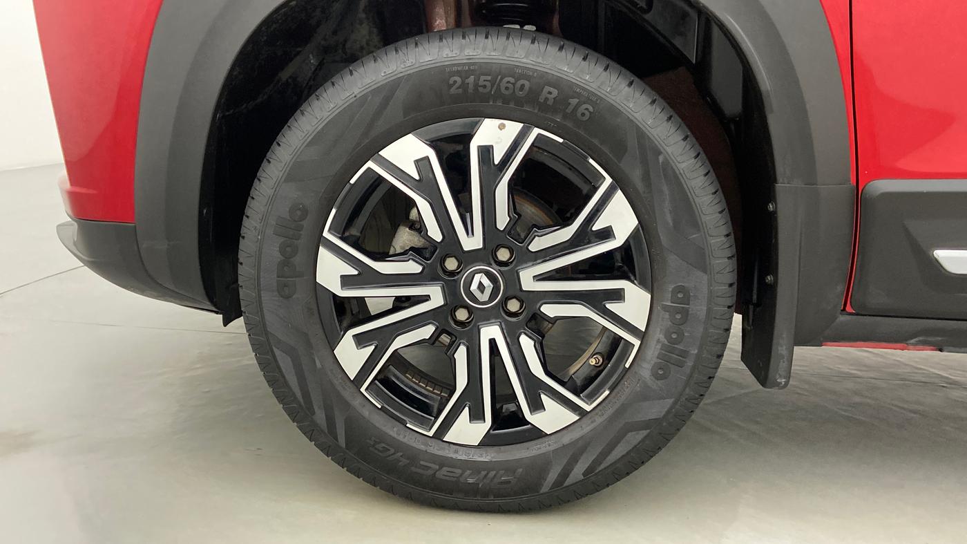 2021 Renault Kiger RXZ CVT 1.0 TURBO DUAL TONE, Petrol, Automatic, 9,980 km, Left Front Wheel