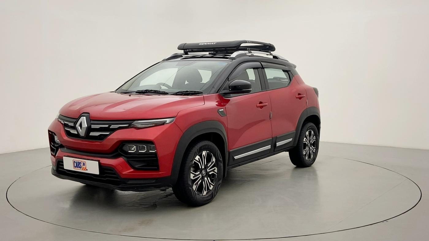 2021 Renault Kiger RXZ CVT 1.0 TURBO DUAL TONE, Petrol, Automatic, 9,980 km, Left Front Diagonal