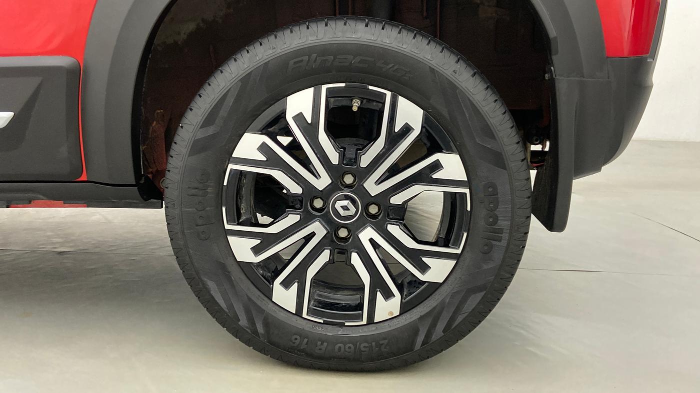 2021 Renault Kiger RXZ CVT 1.0 TURBO DUAL TONE, Petrol, Automatic, 9,980 km, Left Rear Wheel