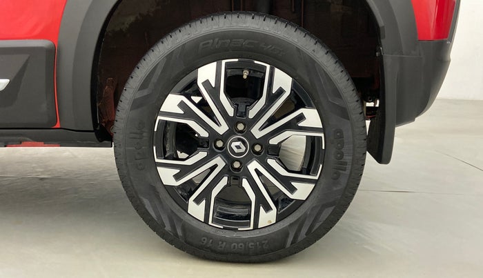 2021 Renault Kiger RXZ CVT 1.0 TURBO DUAL TONE, Petrol, Automatic, 9,980 km, Left Rear Wheel