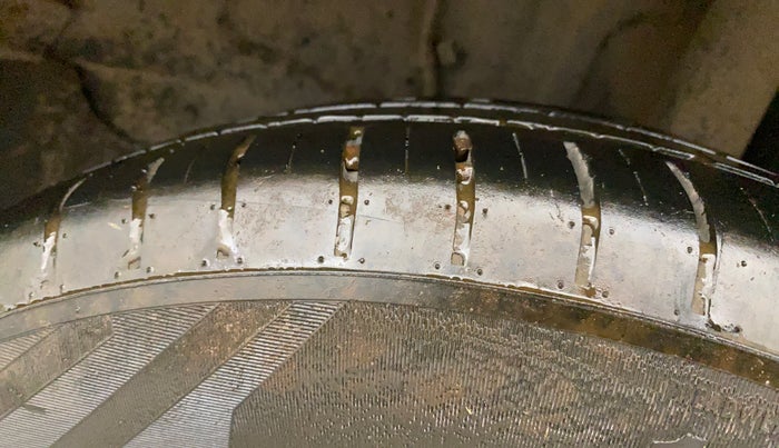 2022 Tata PUNCH CREATIVE  AMT, Petrol, Automatic, 19,470 km, Left Rear Tyre Tread