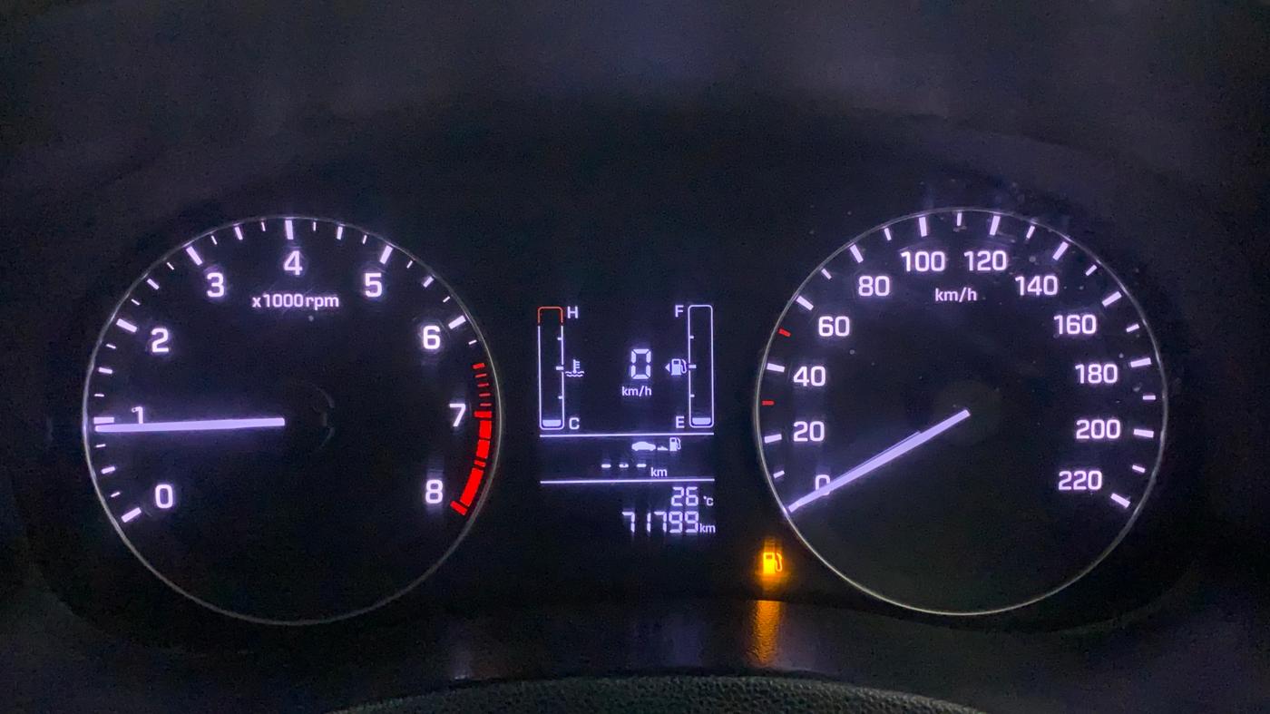 2019 Hyundai Creta SX 1.6 PETROL, Petrol, Manual, 71,876 km, Odometer Image
