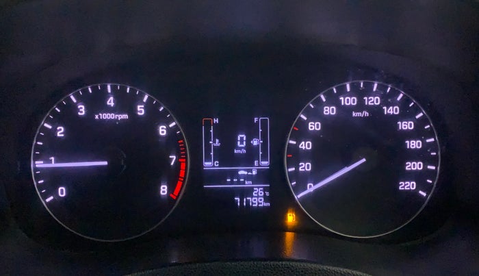 2019 Hyundai Creta SX 1.6 PETROL, Petrol, Manual, 71,790 km, Odometer Image