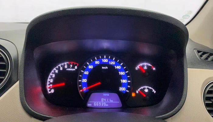 2015 Hyundai Xcent S 1.2, Petrol, Manual, 66,939 km, Odometer Image
