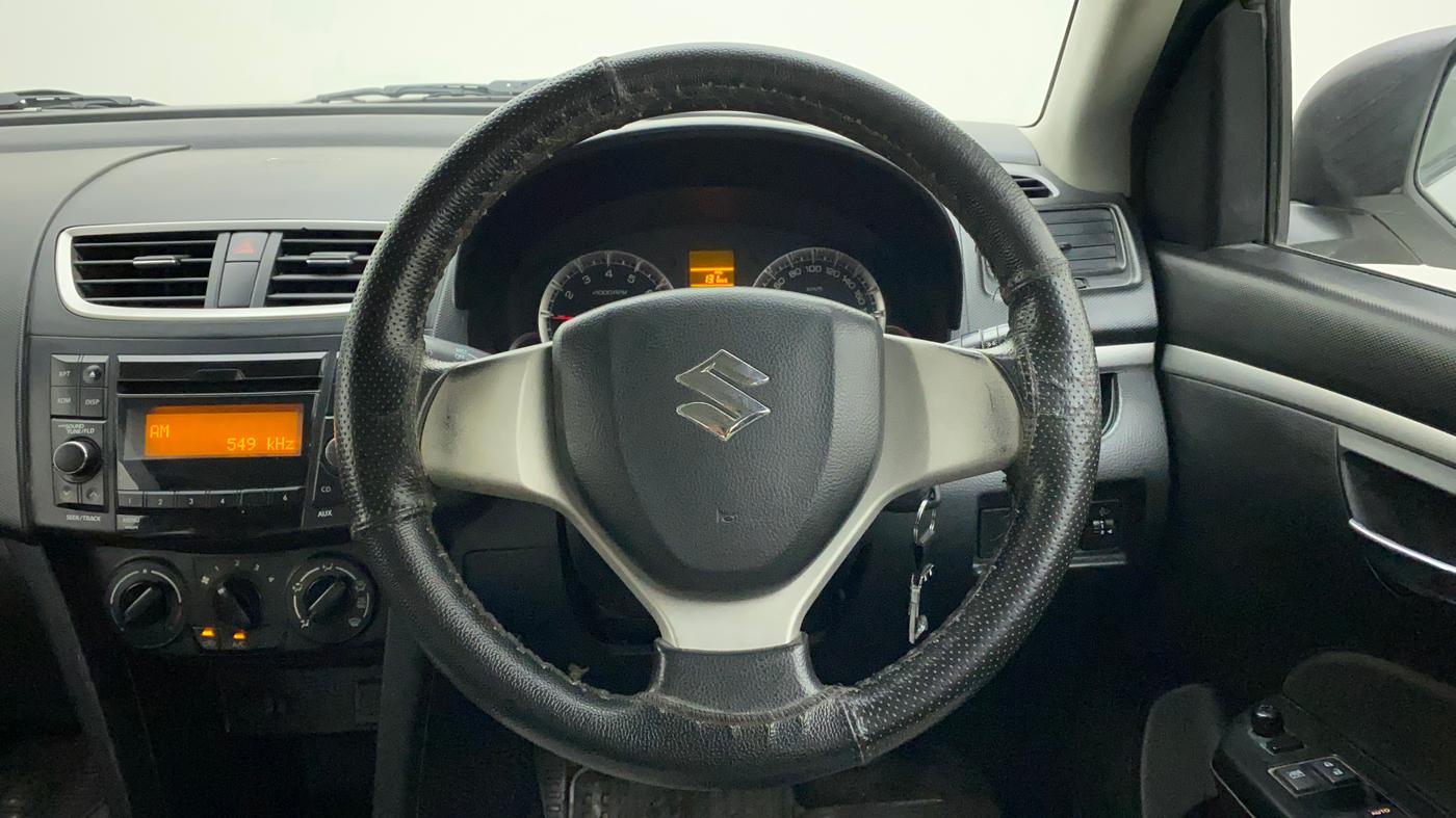 2015 Maruti Swift VXI, Petrol, Manual, 64,732 km, Steering Wheel Close Up