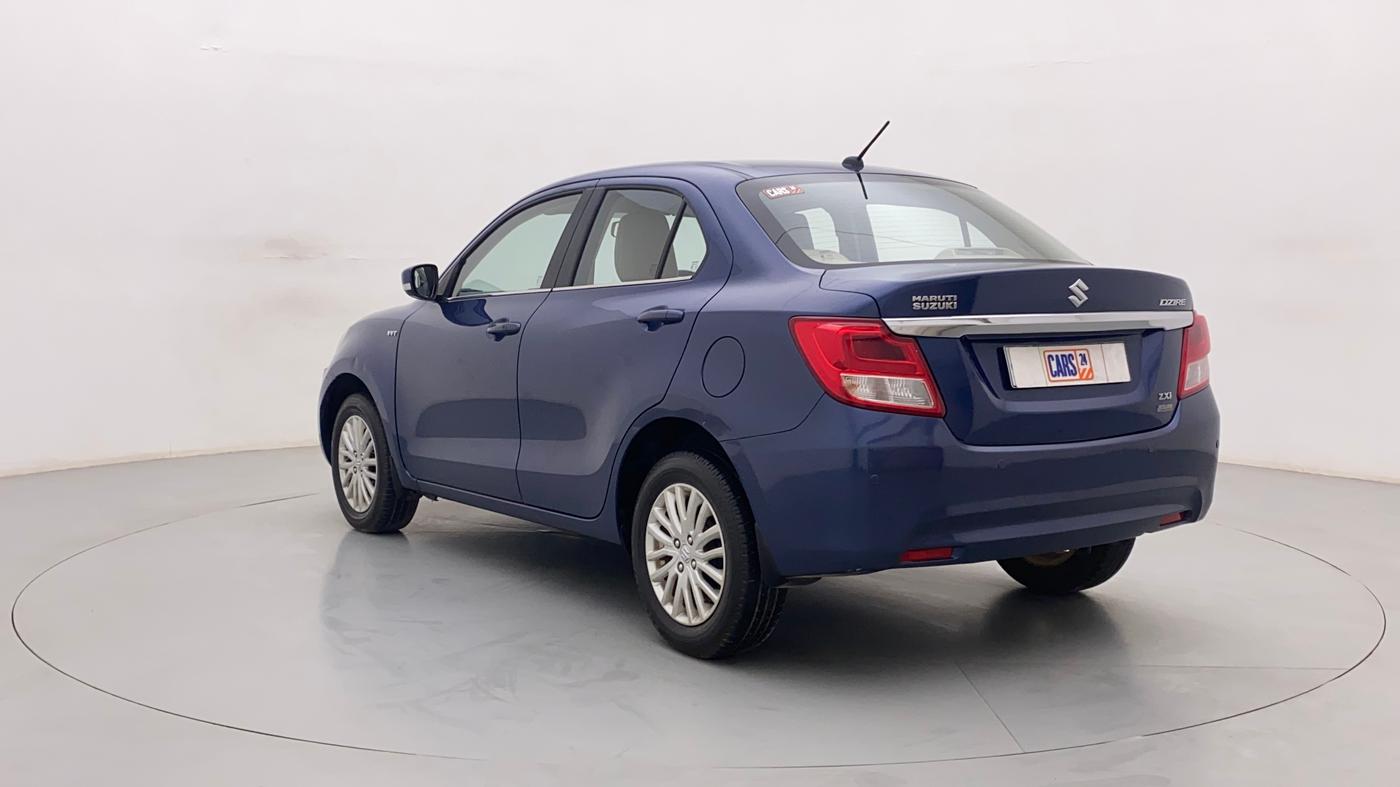 2019 Maruti Dzire ZXI AMT, Petrol, Automatic, 17,201 km, Left Back Diagonal