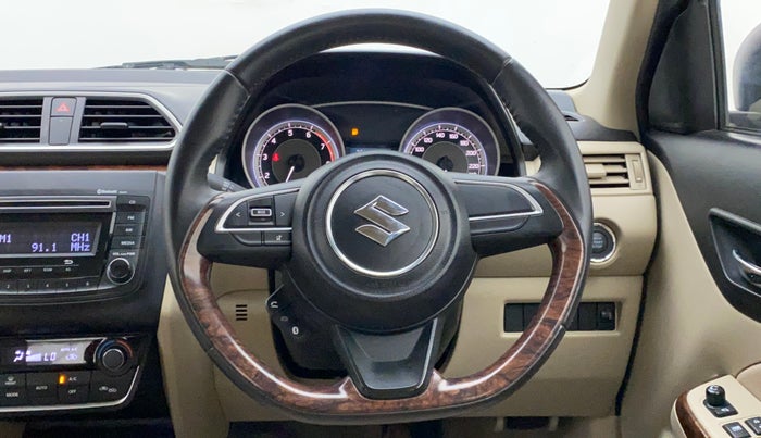 2019 Maruti Dzire ZXI AMT, Petrol, Automatic, 17,201 km, Steering Wheel Close Up