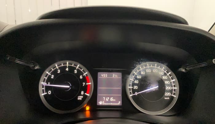 2022 Toyota Glanza E, Petrol, Manual, 71,208 km, Odometer Image