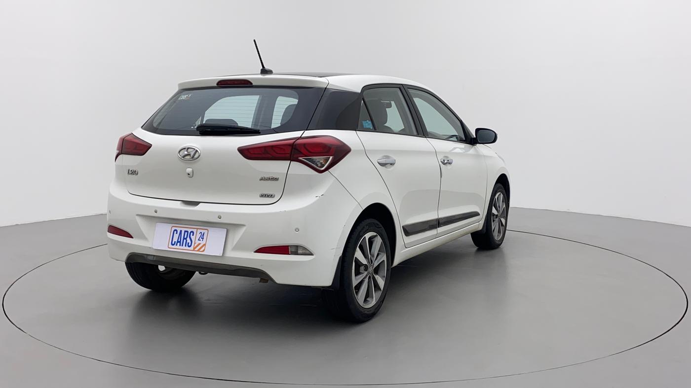 2015 Hyundai Elite i20 ASTA 1.2 (O), Petrol, Manual, 39,511 km, Right Back Diagonal
