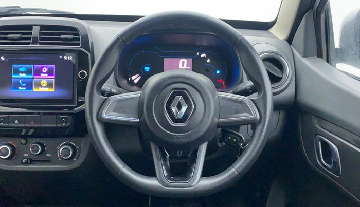 2019 Renault Kwid 1.0 RXT Opt, Petrol, Manual, 11,264 km, Steering Wheel Close Up