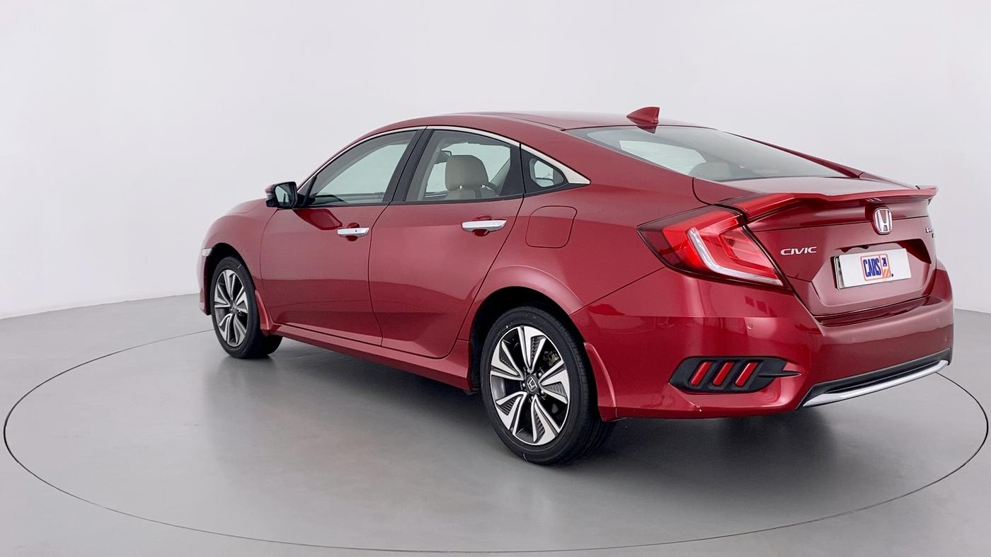 2020 Honda Civic ZX CVT PETROL, Petrol, Automatic, 25,648 km, Left Back Diagonal