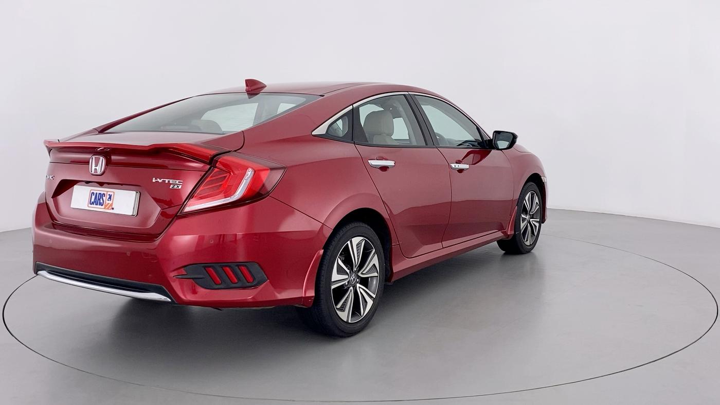 2020 Honda Civic ZX CVT PETROL, Petrol, Automatic, 25,648 km, Right Back Diagonal