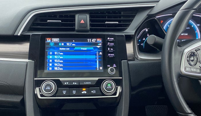 2020 Honda Civic ZX CVT PETROL, Petrol, Automatic, 25,648 km, Air Conditioner