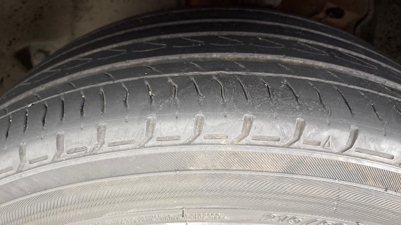 2020 Honda Civic ZX CVT PETROL, Petrol, Automatic, 25,648 km, Left Front Tyre Tread