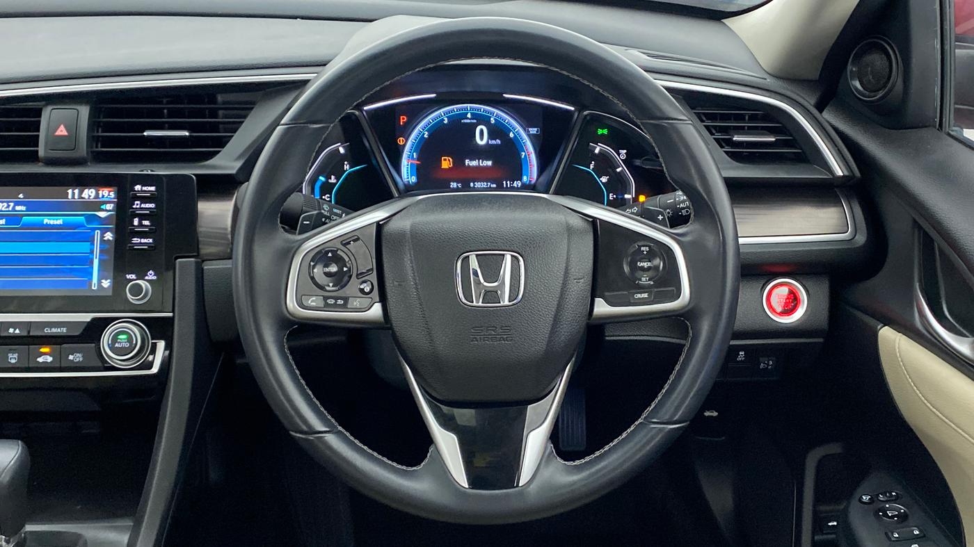 2020 Honda Civic ZX CVT PETROL, Petrol, Automatic, 25,648 km, Steering Wheel Close Up
