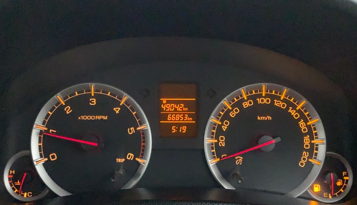 2012 Maruti Swift VDI, Diesel, Manual, 66,940 km, Odometer Image