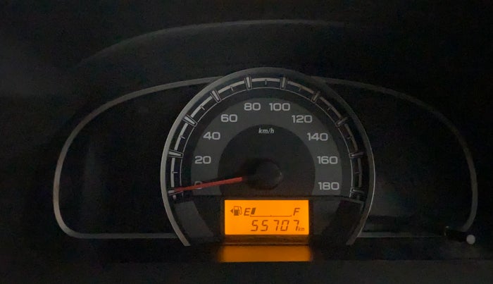 2015 Maruti Alto 800 LXI, Petrol, Manual, 55,706 km, Odometer Image