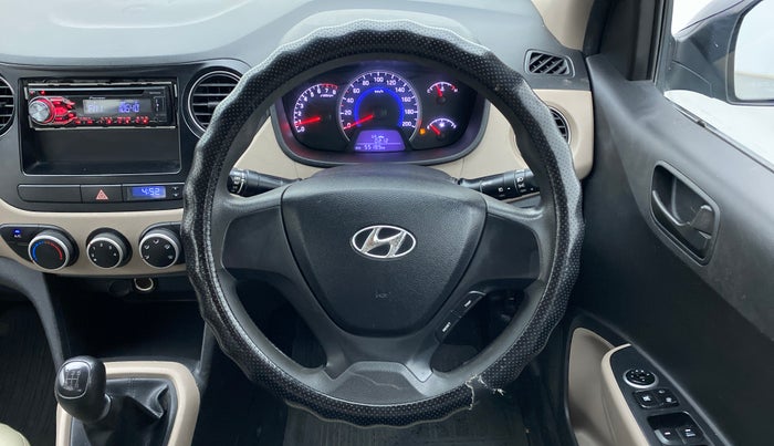 2015 Hyundai Grand i10 MAGNA 1.2 KAPPA VTVT, Petrol, Manual, 55,185 km, Steering Wheel Close Up